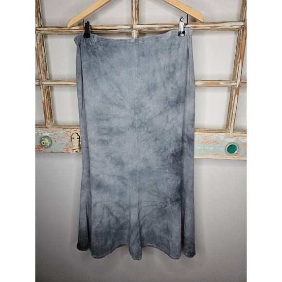The Gauzeway Grey Washed Midi Skirt Ladies size 1= small/ medium - Picture 6 of 8